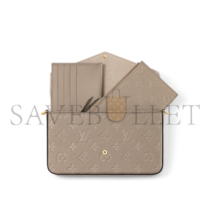 LOUIS VUITTON FÉLICIE POCHETTE M82609 (21*12*3cm)